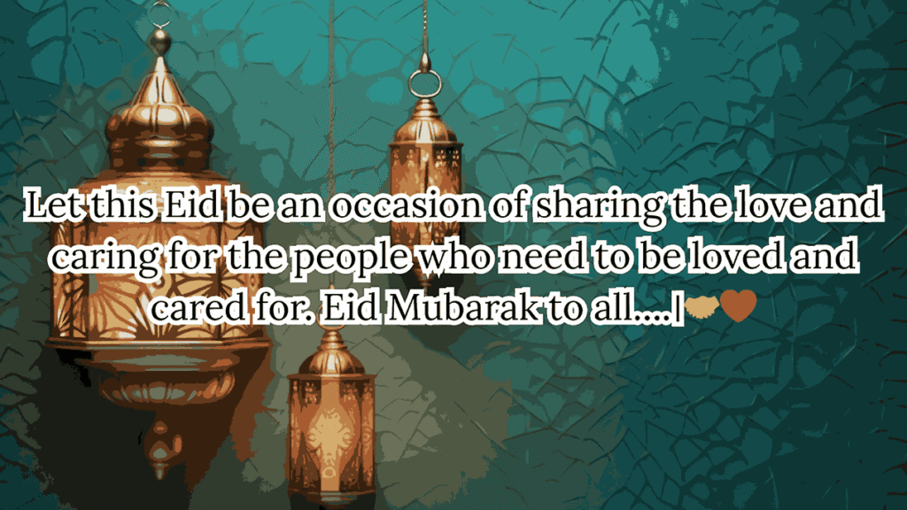Eid mubarak status