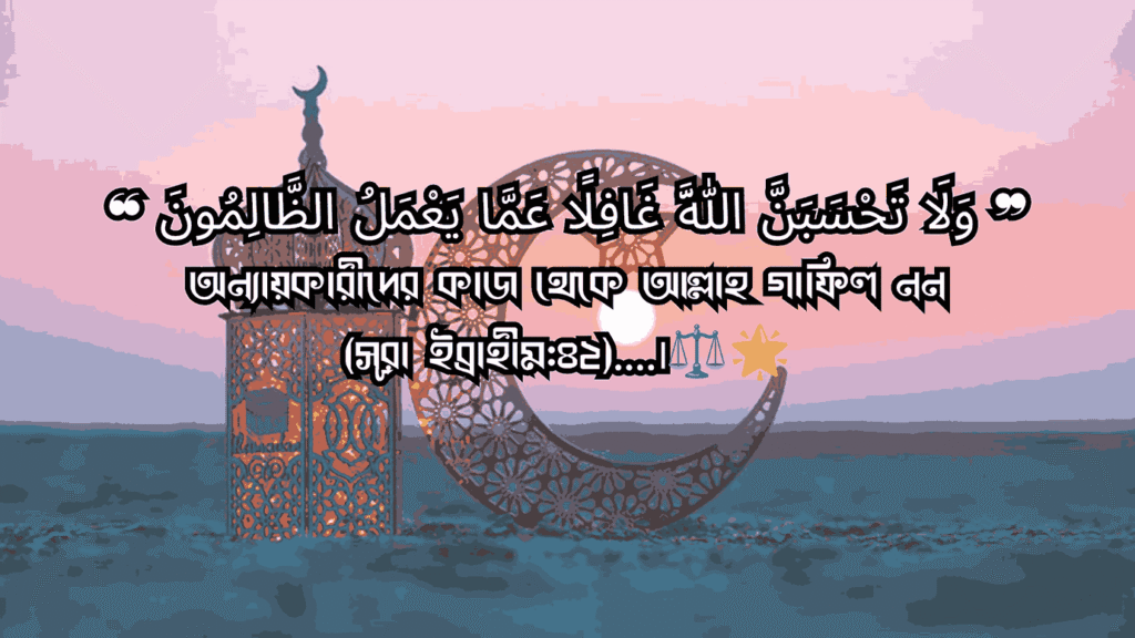 বাংলা ও আরবি ইসলামিক ক্যাপশন