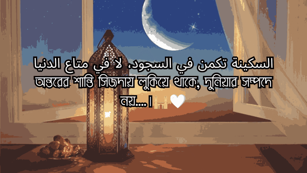 বাংলা ও আরবি ইসলামিক ক্যাপশন
