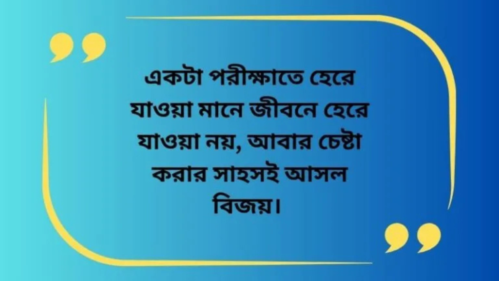 ssc রেজাল্ট নিয়ে ক্যাপশন
