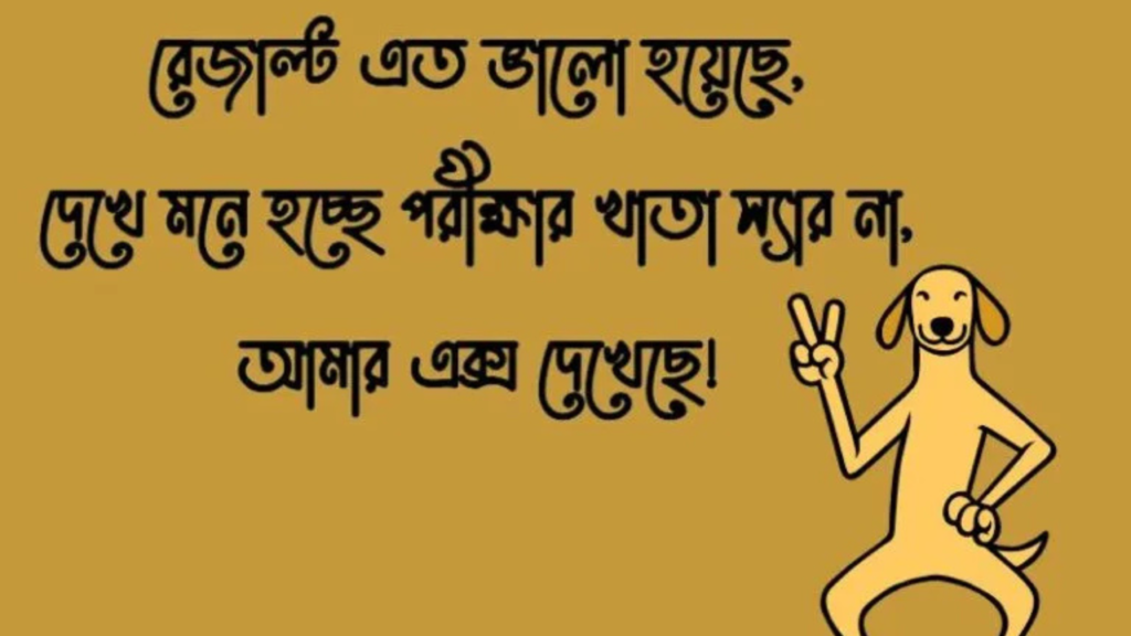 ssc রেজাল্ট নিয়ে ক্যাপশন