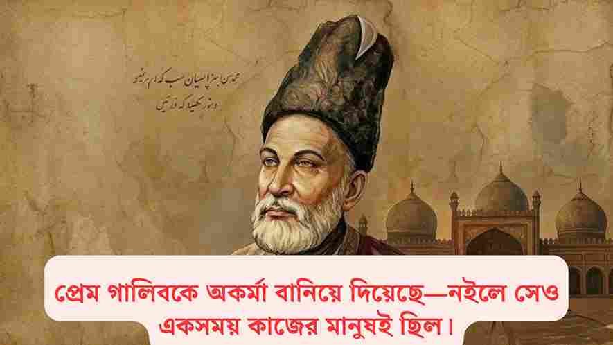 মির্জা গালিবের উক্তি