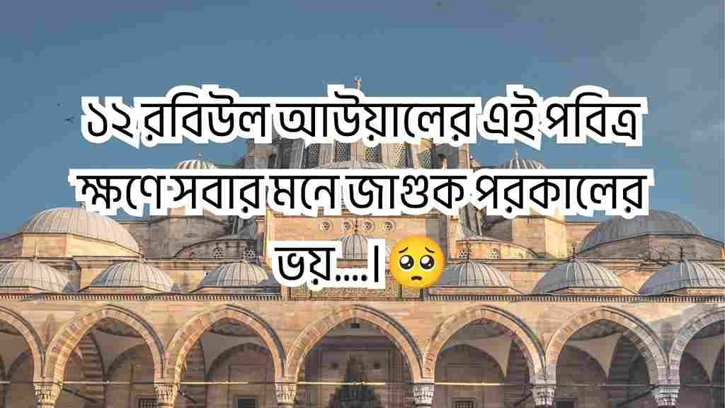 ঈদে মিলাদুন্নবী স্ট্যাটাস