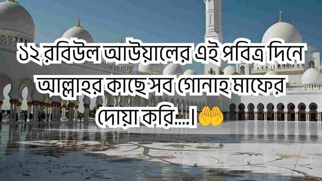 ঈদে মিলাদুন্নবী স্ট্যাটাস